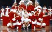 Rosemary Clooney, Danny Kaye, Bing Crosby and Vera-Ellen in WHITE CHRISTMAS (1954). © Paramount Pictures