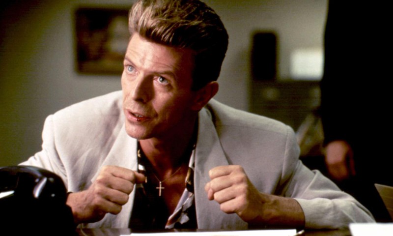 David Bowie in TWIN PEAKS FIRE WALK WITH ME (1992). Photo: Moviestore Collection/REX