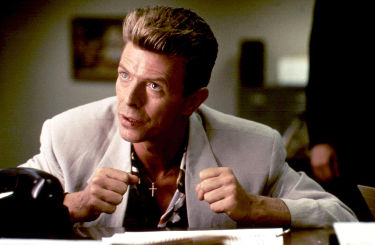 David Bowie in TWIN PEAKS FIRE WALK WITH ME (1992). Photo: Moviestore Collection/REX