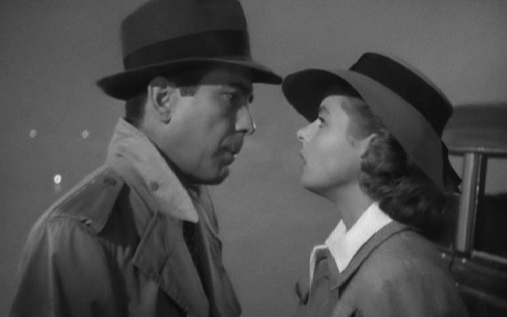 Humphrey Bogart and Ingrid Bergman in CASABLANCA (1942) © Warner Bros